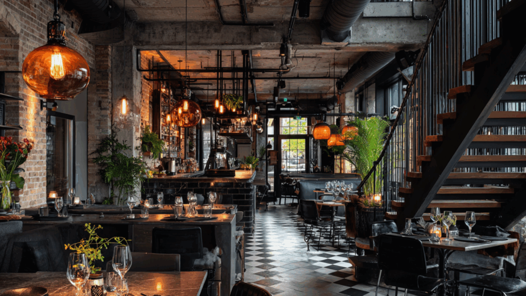 interaktive 3D-Tour durch Cafés, Restaurants & Bars