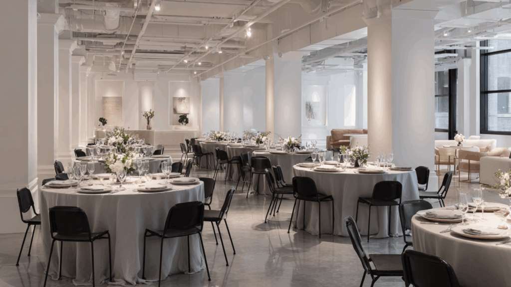 3D-Tour durch moderne Eventlocation